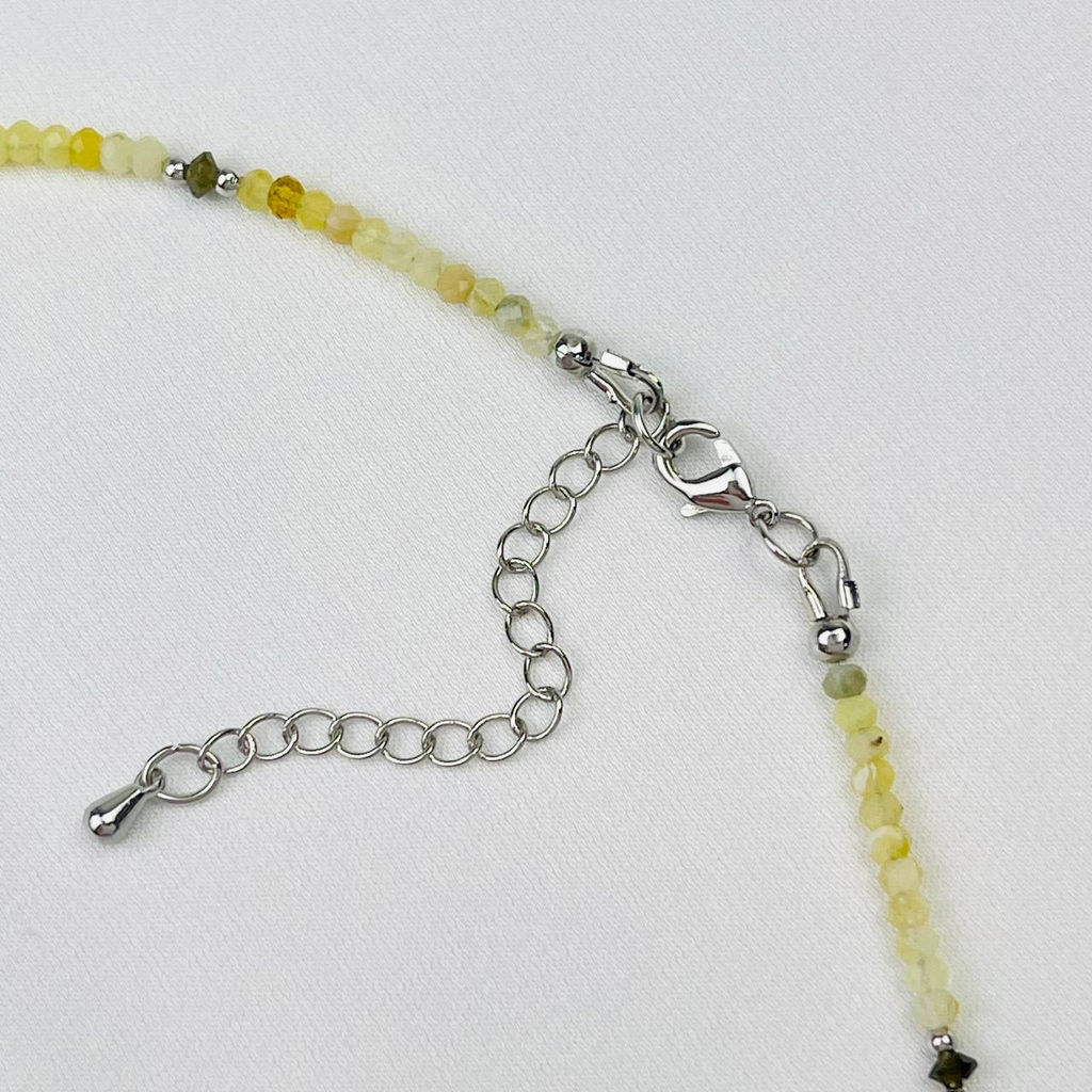 Чокер из Опала и Обсидиана 40 см +