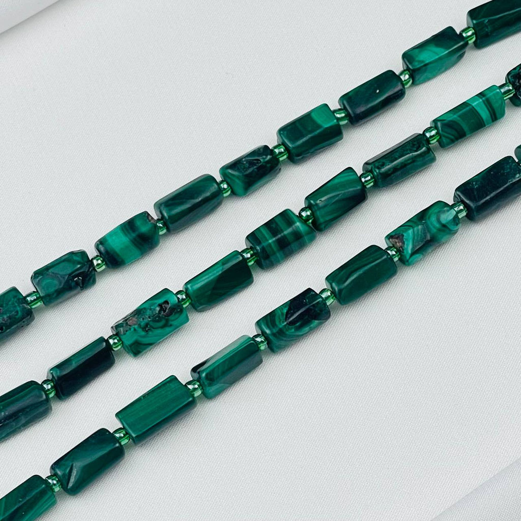 Бусины для украшений из Малахита 40 см