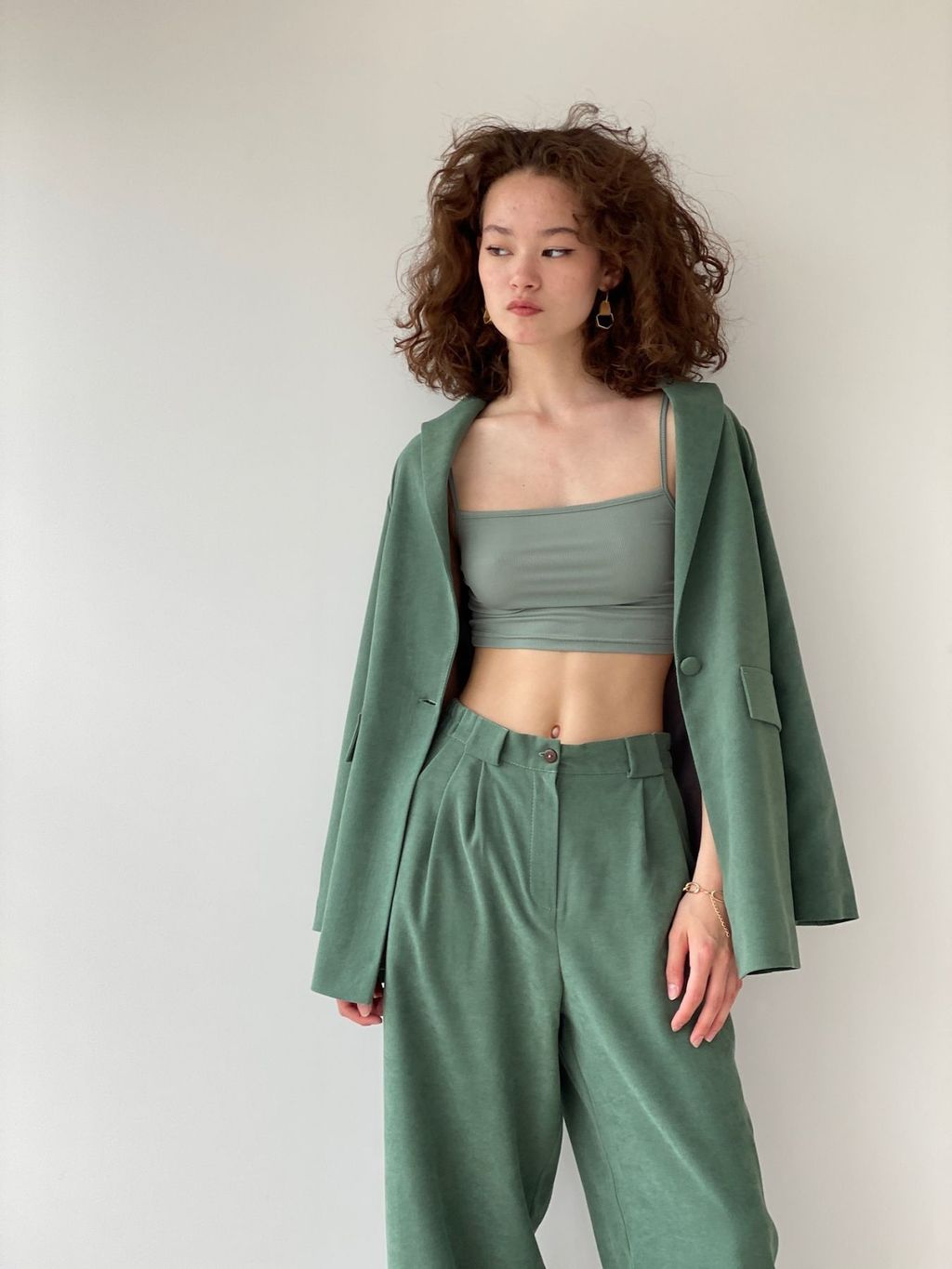 Жакет удлинённый с английским воротником - Martichelli фото 47