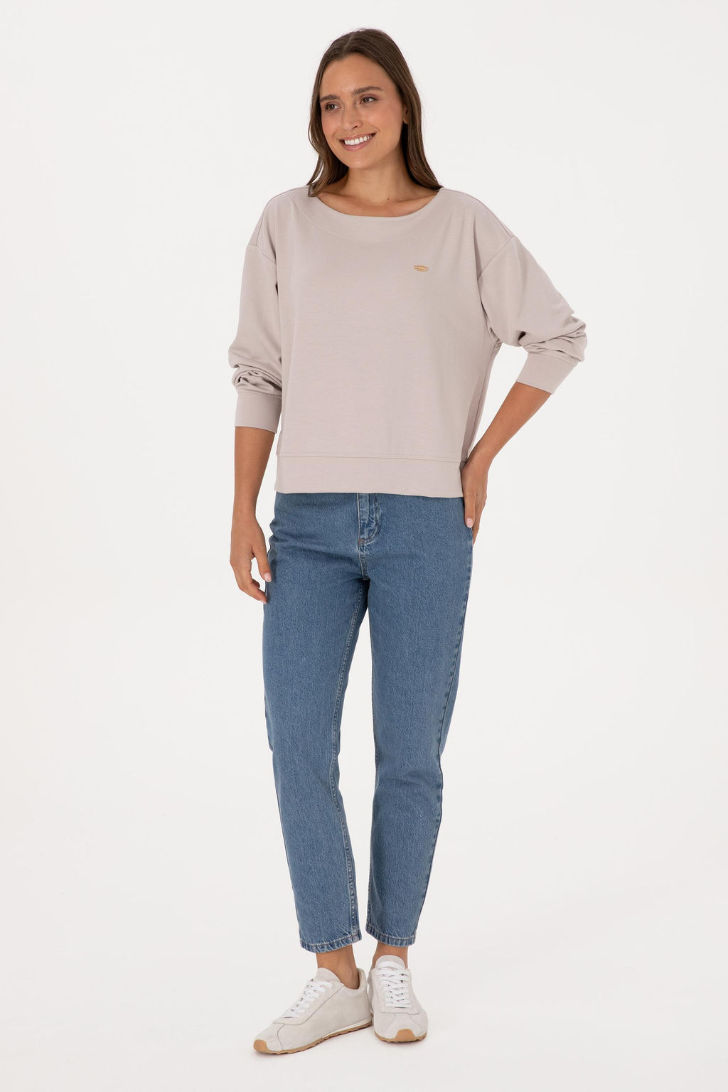 Kad_n Ta_ Sweatshirt Sepette S_rpriz _ndirim - U.s. polo assn фото 4