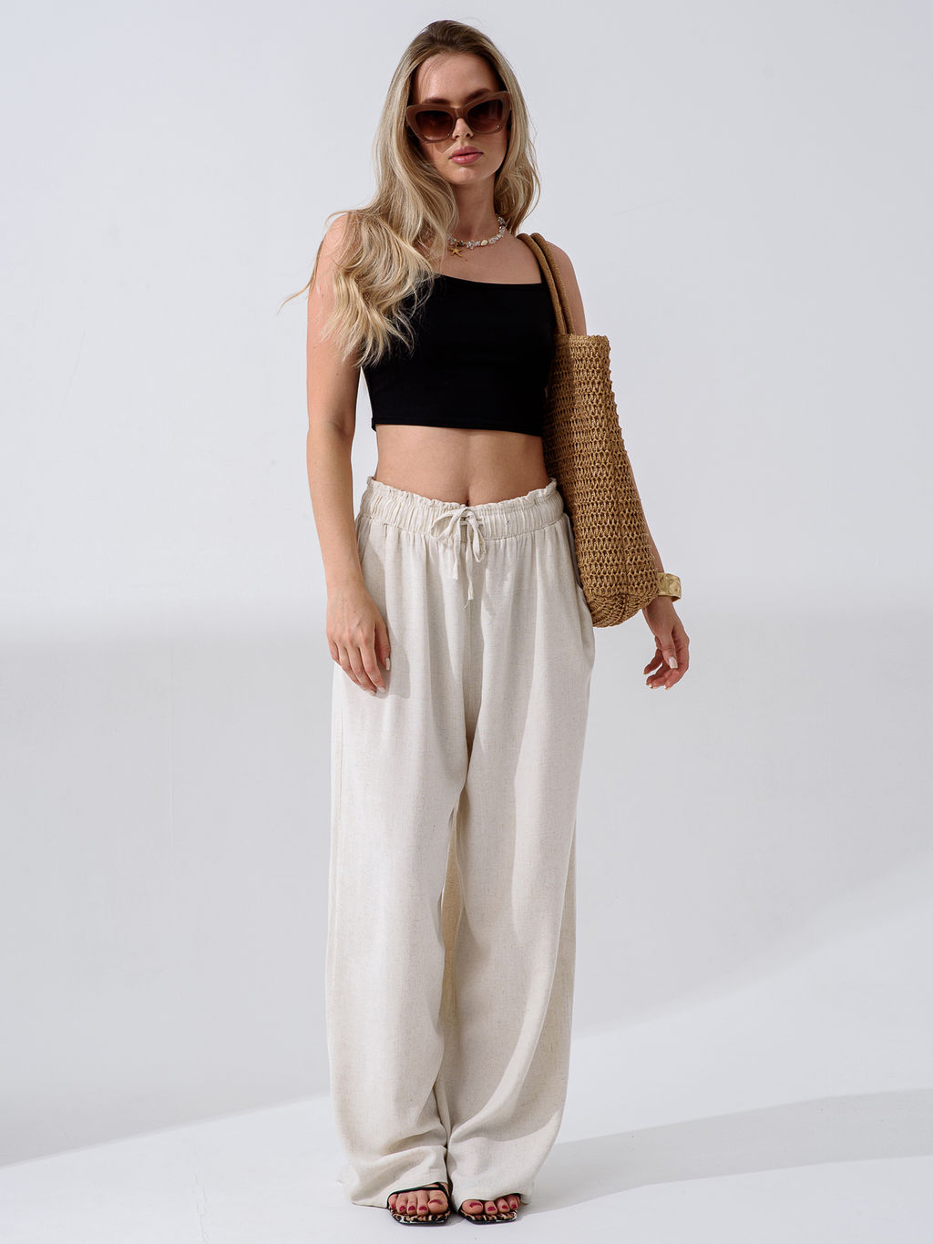 Брюки Лён( лен с хлопком) - Оптима фото 15