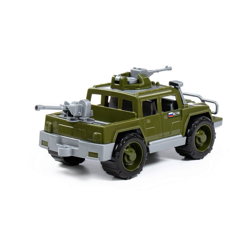 Автомобиль-пикап военный Защитник с 2-мя пулемётами - Полесье фото 4