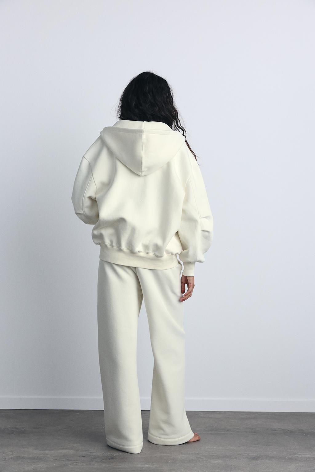 STRAIGHT-LEG PLUSH TROUSERS - Zara фото 17