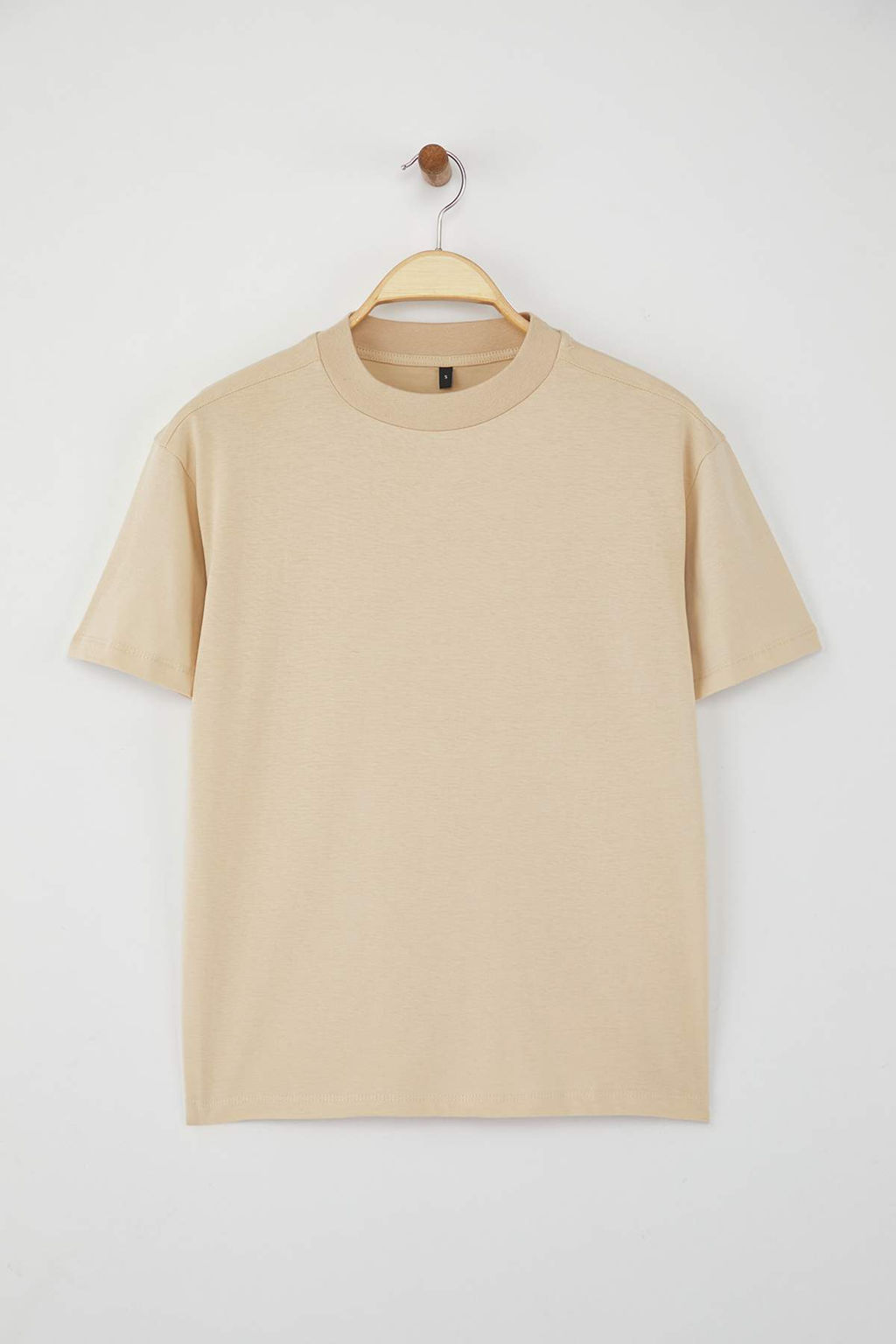 Siyah-Beyaz-Lacivert 3Lu Paket %100 Pamuk Regular/Normal Kal?p Dik Yaka Orme T-Shirt TWOAW26TS00007 - Trendyolmilla фото 15