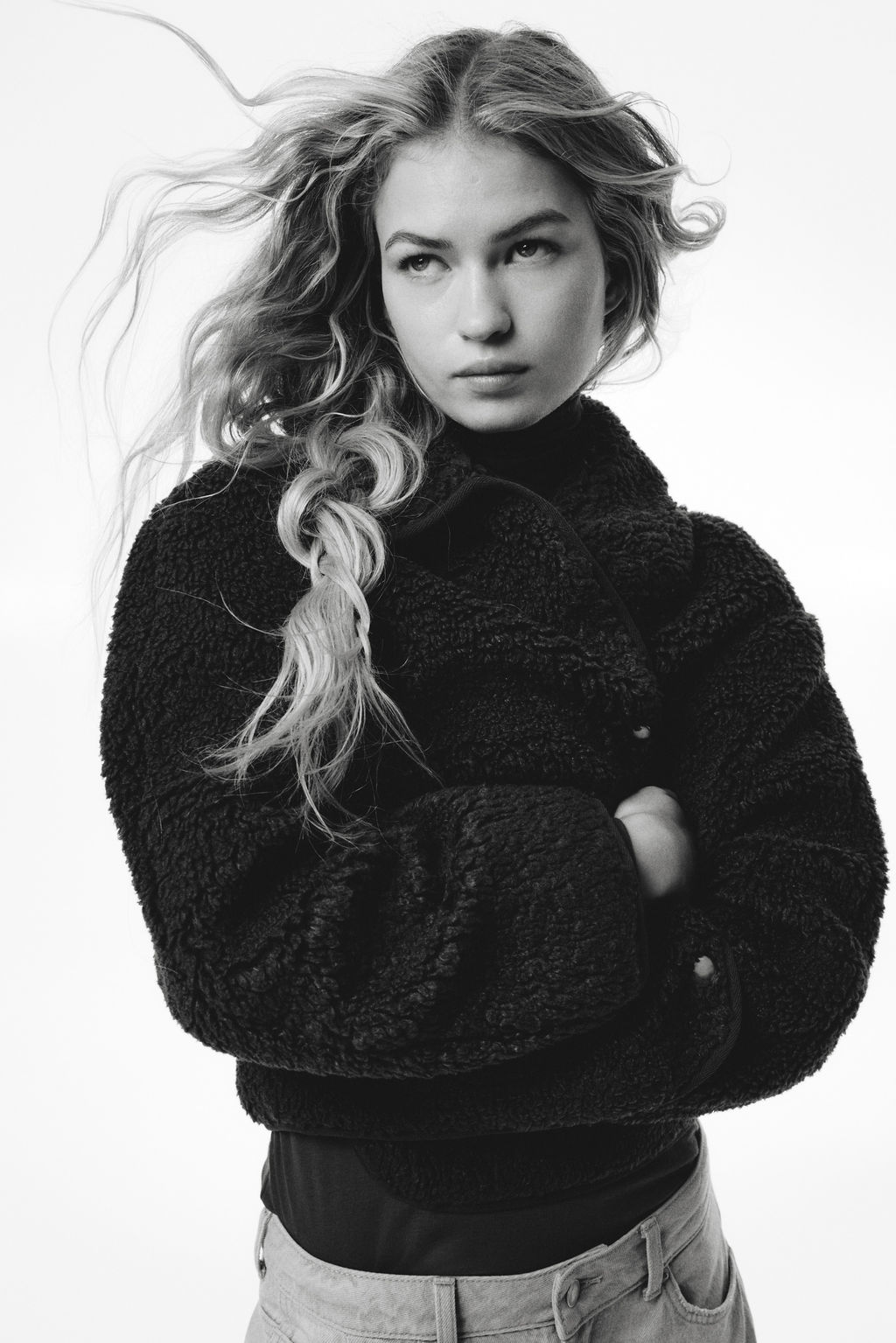 Chaqueta de borreguito con cuello - H&m фото 3
