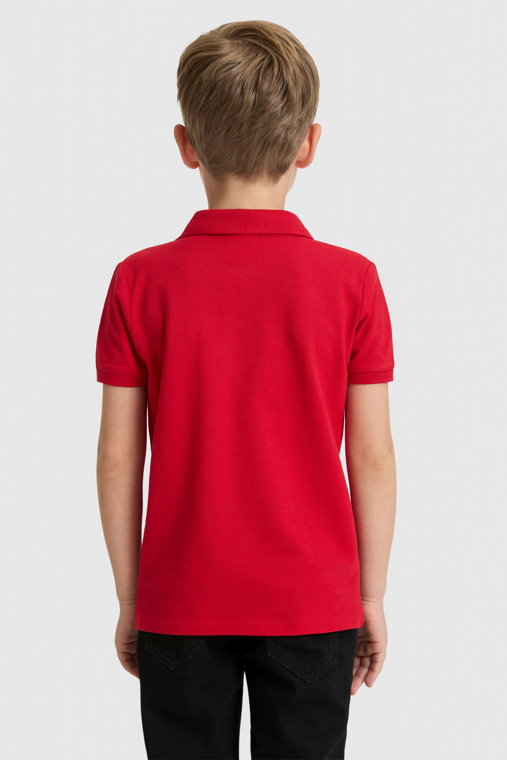 Erkek Гocuk KДrmДzД Polo Yaka Basic TiЕГrt - U.s. polo assn фото 5