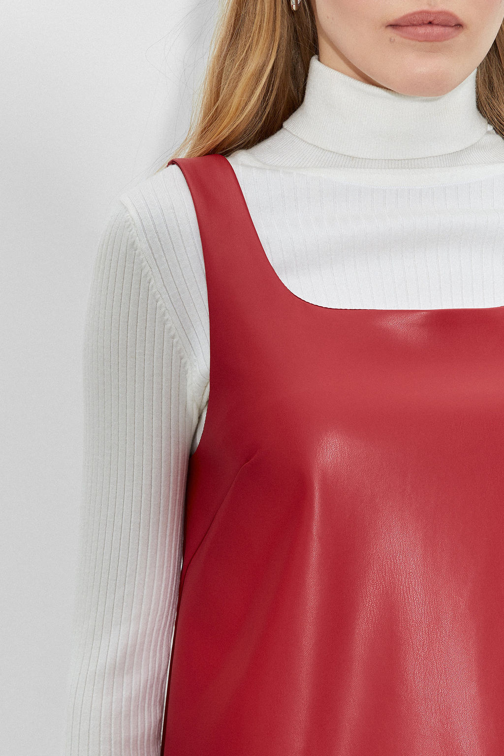 Сарафан из экокожи - Mollis фото 3