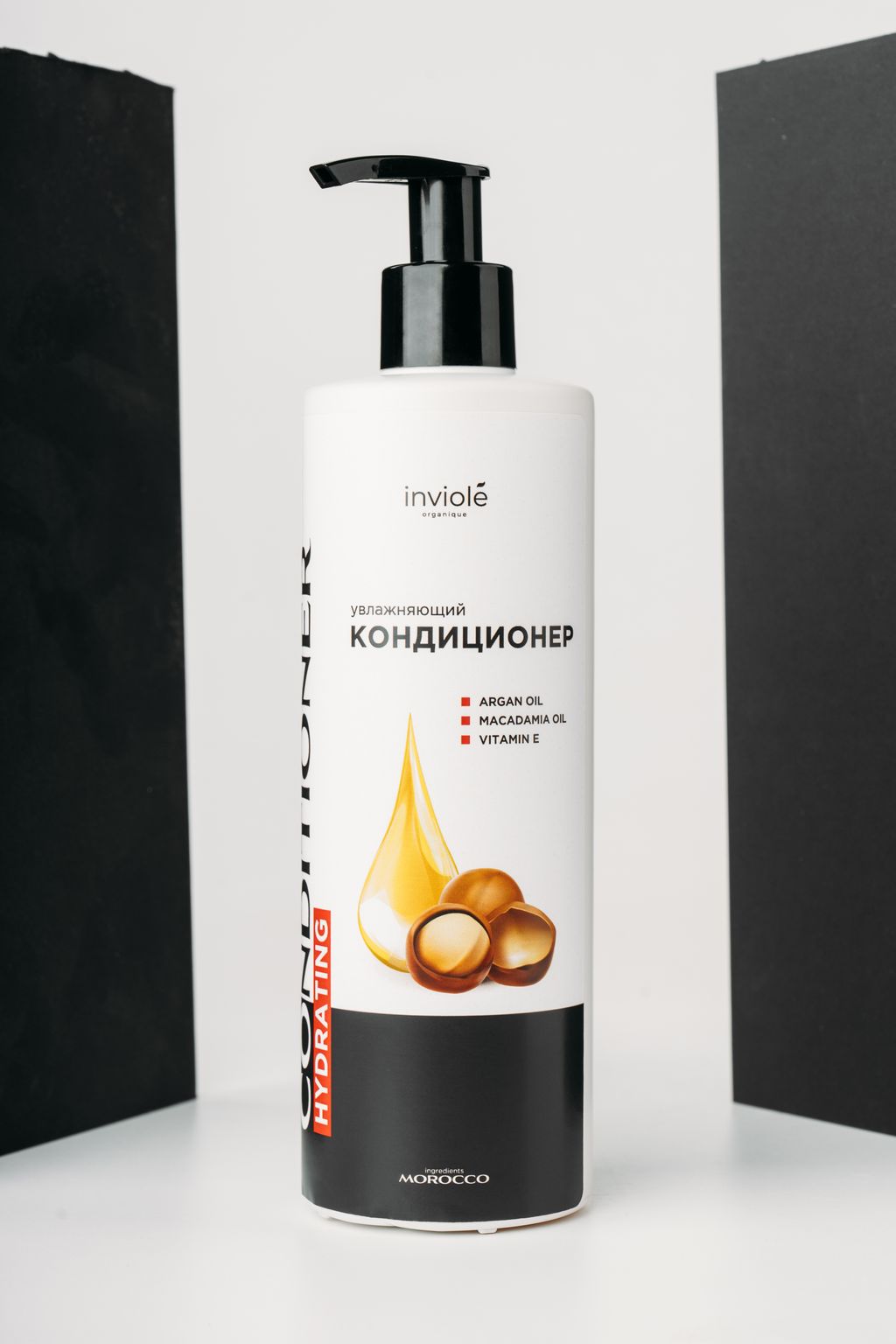 Увлажняющий кондиционер для волос с Аргановым маслом 400 мл - INVIOLE фото 2