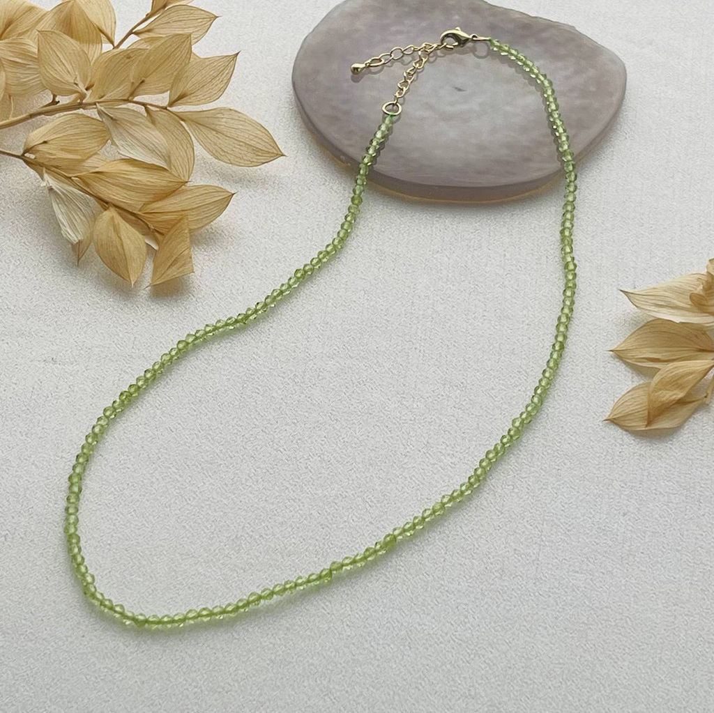 Колье из Хризолита 42 см +