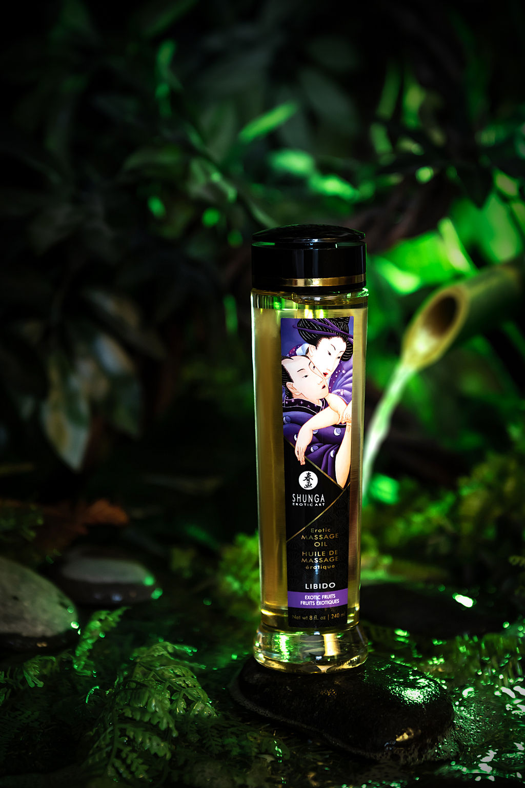 Масло массажное для тела Shunga Инстинкт влечения.Экзотические фрукты(Libido.Exotic Fruits), 240мл