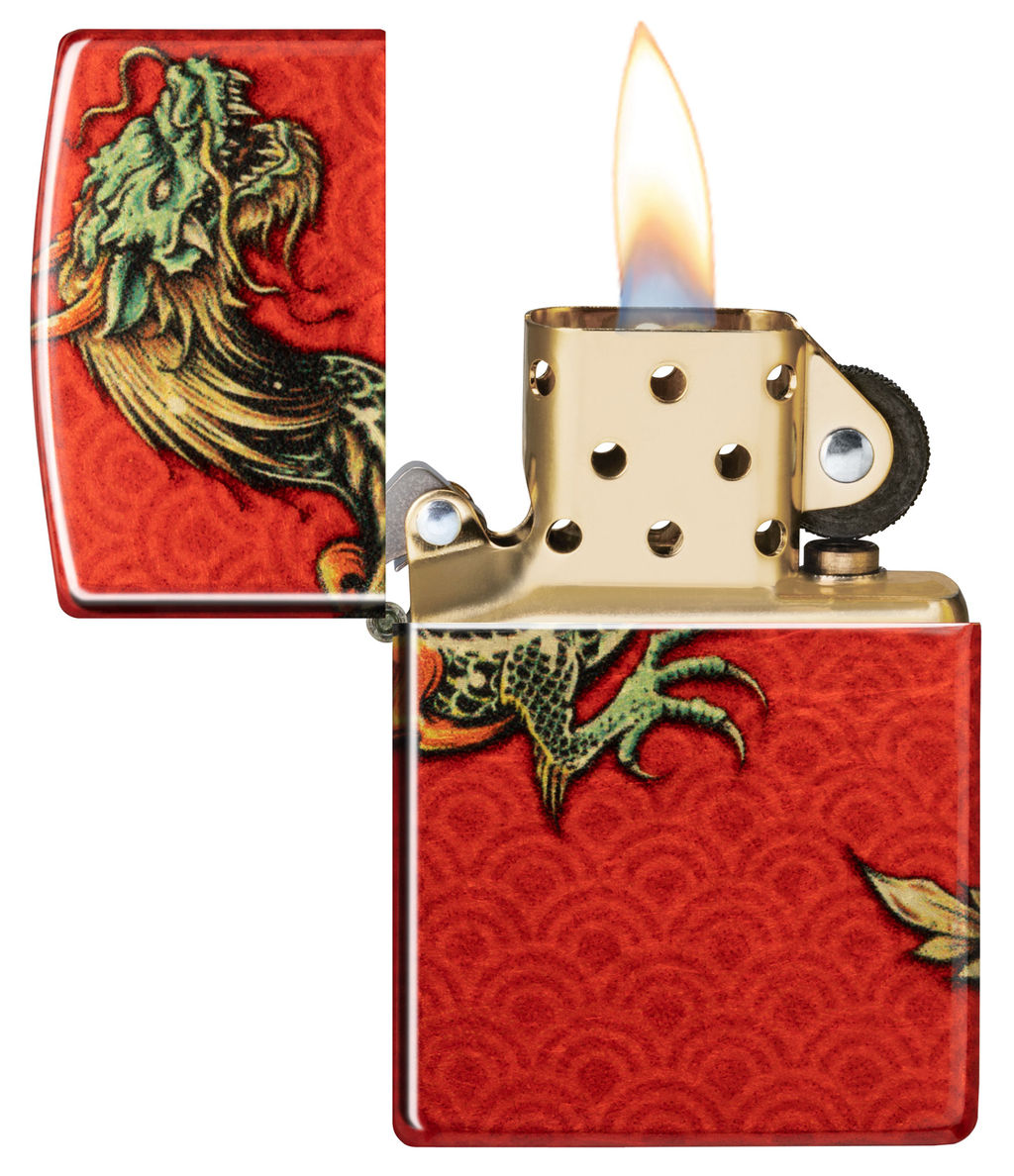Зажигалка ZIPPO Дракон | Dragon Design 48513  фото 3
