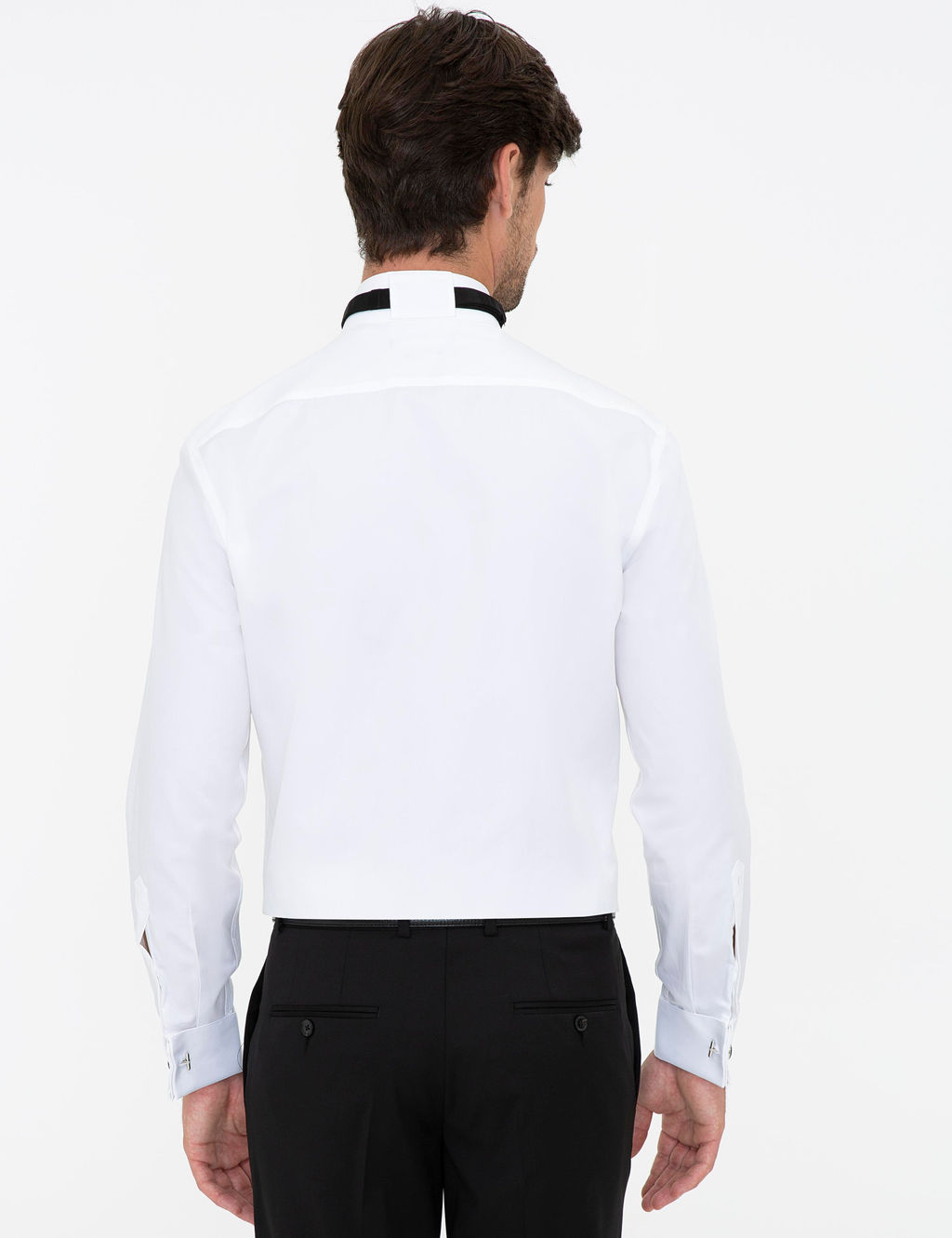 Beyaz Slim Fit Smokin G_mlek