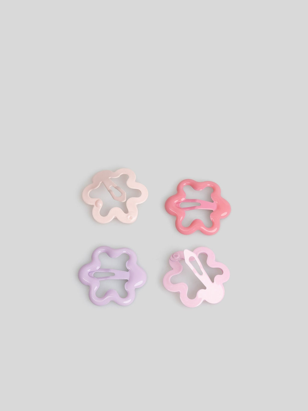 ACOOLA / Набор из 4 заколок для волос дет. Menzi разноцветный фото 3