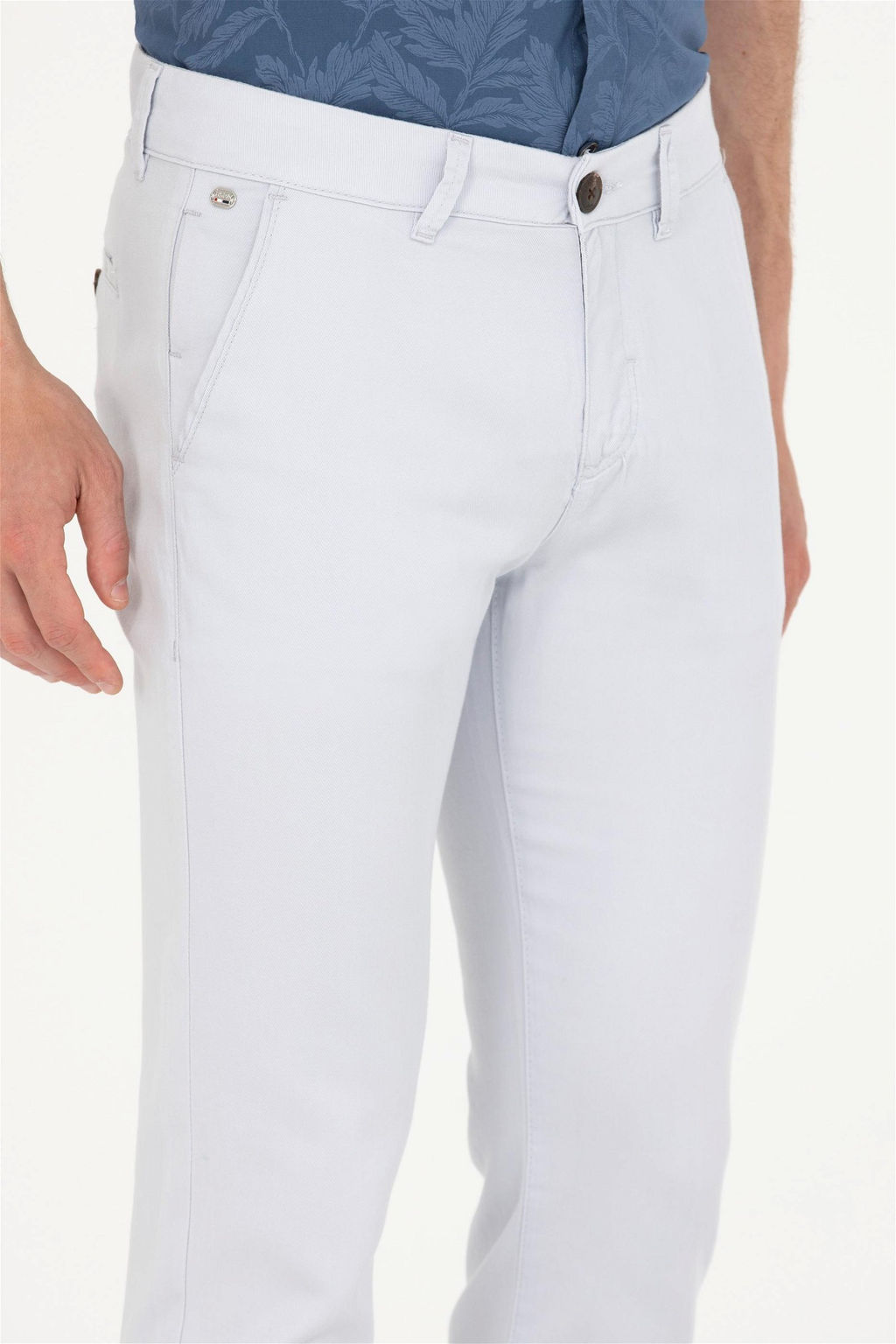 U. S. Polo Assn / Мужские голубые брюки из плотной ткани - U.s. polo assn фото 5