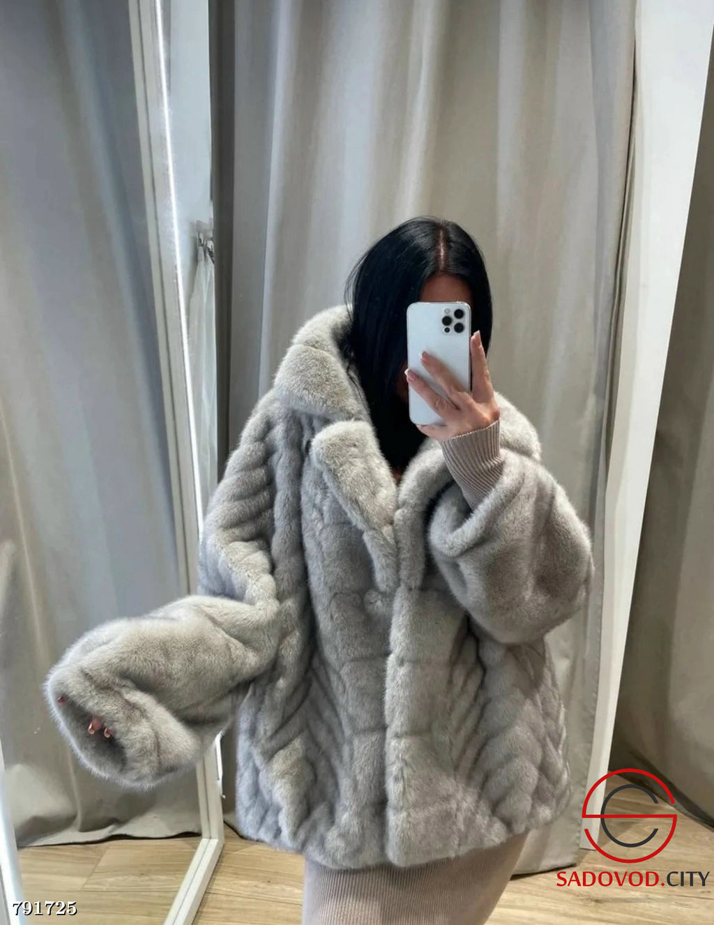 Шуба из искусственного меха - Bruno фото 2