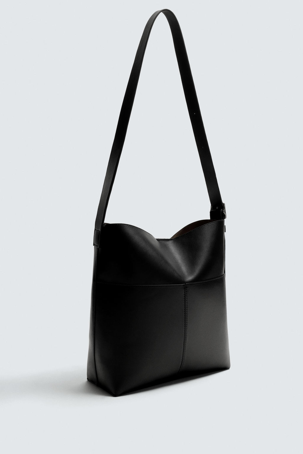 TOPSTITCHED TOTE BAG - Zara фото 5