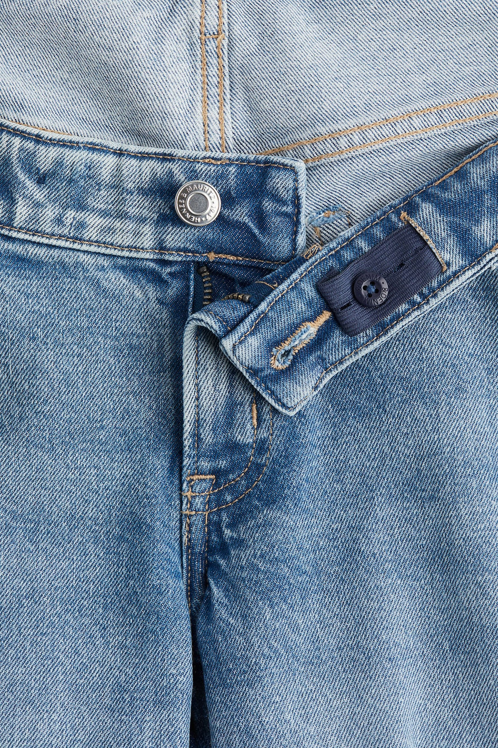 MAMA Before & After Straight Low Ankle Jeans - H&m фото 6