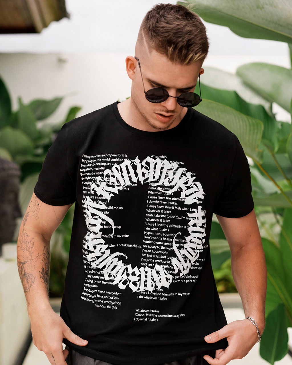 Эксклюзивная авторская футболка  из хлопка FM007 - Sahar art lab фото 5