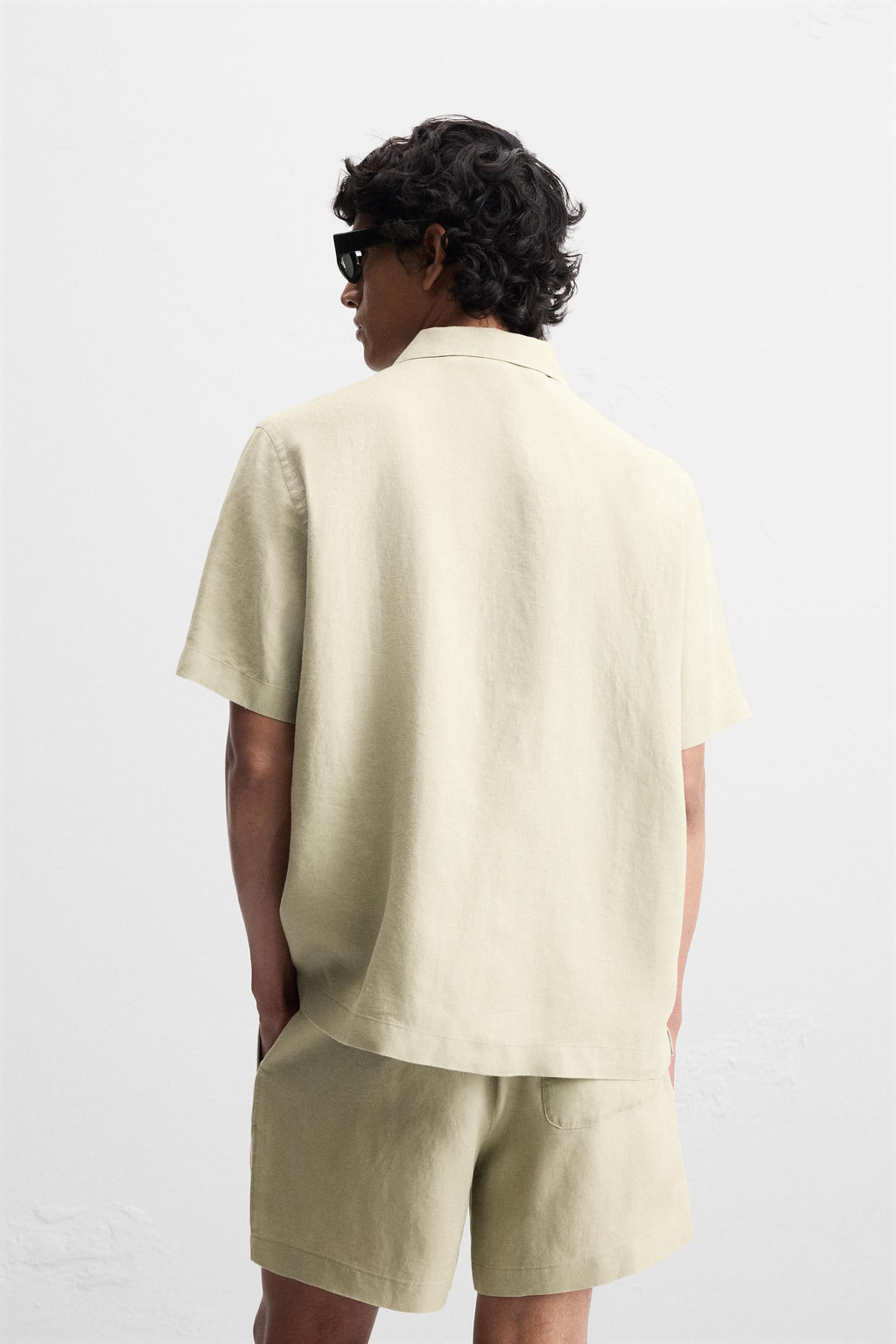 100% LINEN SHIRT - Zara фото 3