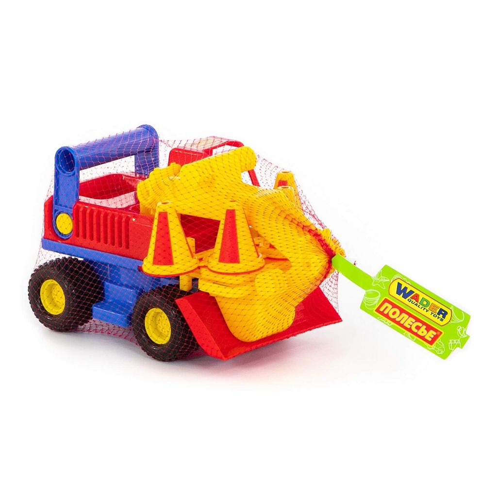 КонсТрак, экскаватор колёсный (в сеточке) - Полесье фото 5