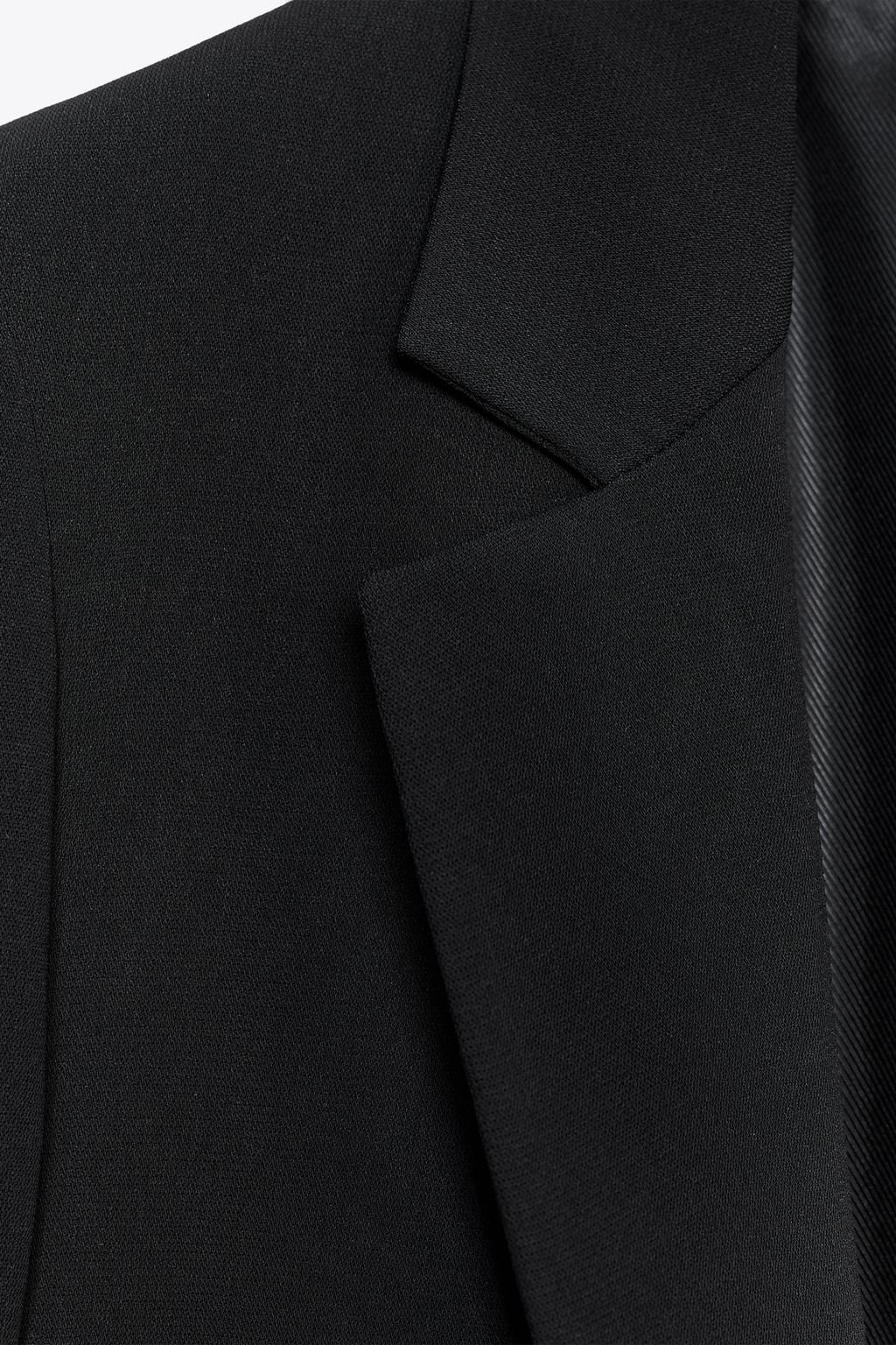 PRINTED CUFF BLAZER - Zara фото 7