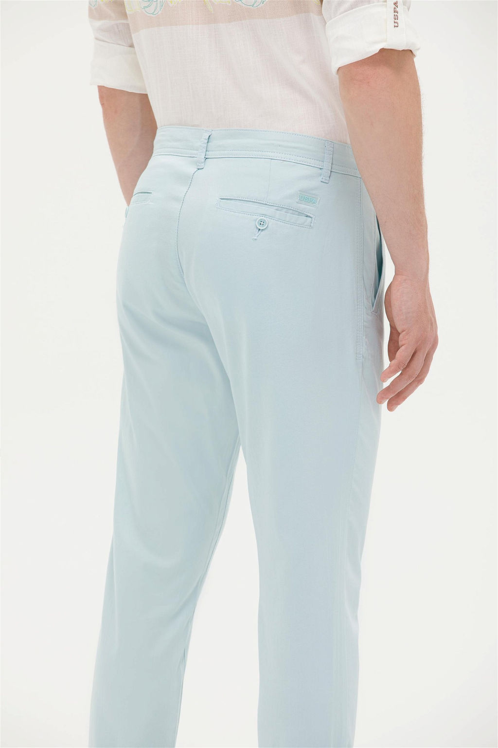 U. S. Polo Assn / Мужские брюки из плотной ткани цвета морской волны - U.s. polo assn фото 14