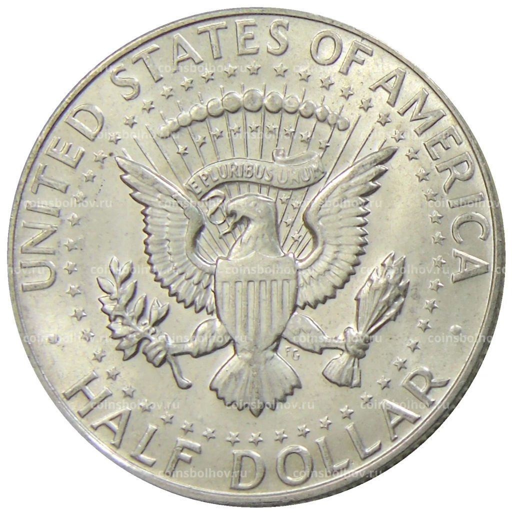 1/2 доллара (50 центов) 1968 года D США
