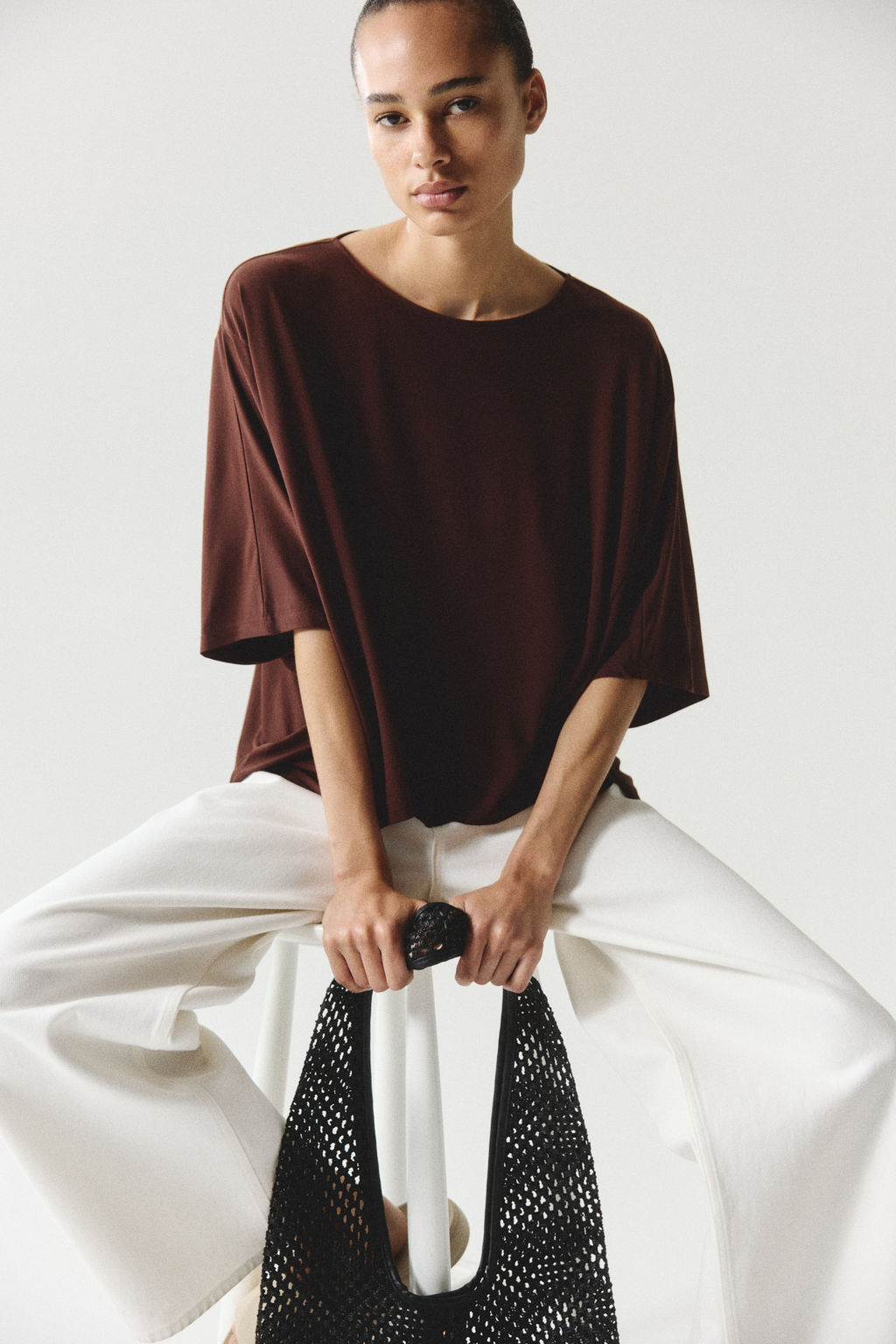 Top con mangas murci?lago - H&m фото 4