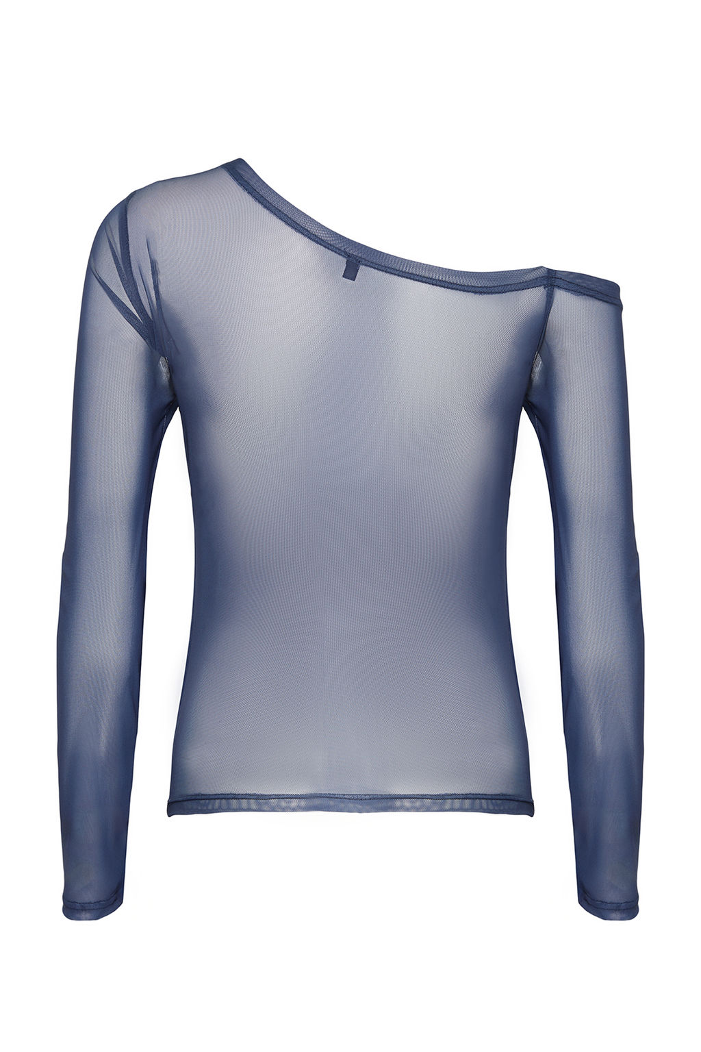 Trendyolmilla Petrol Tul Astarl? Asimetrik Yaka Orme Bluz TWOAW24BZ00051  фото 10