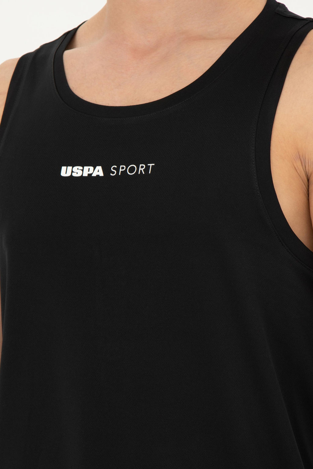 Мужская черная футболка с круглым вырезом - U.s. polo assn фото 14