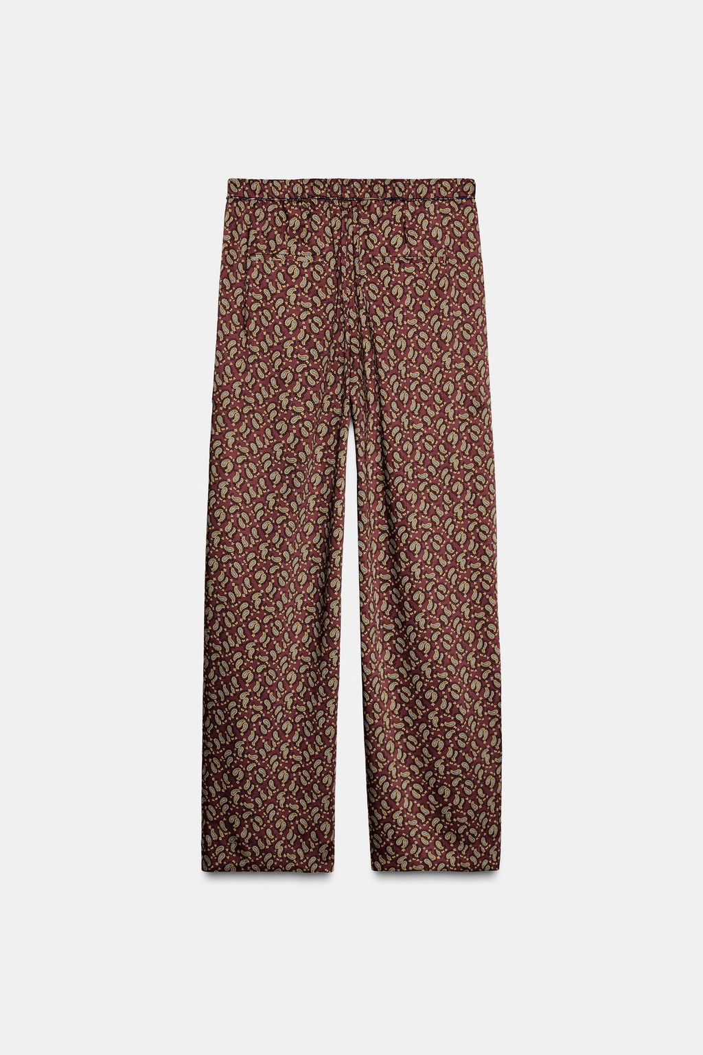 ZW COLLECTION PAISLEY PYJAMA TROUSERS - Zara фото 4