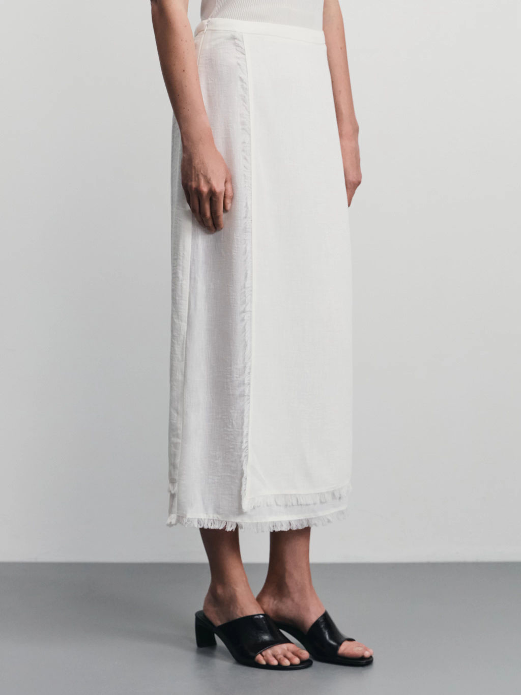 Юбка миди на запах / Zarina  фото 4