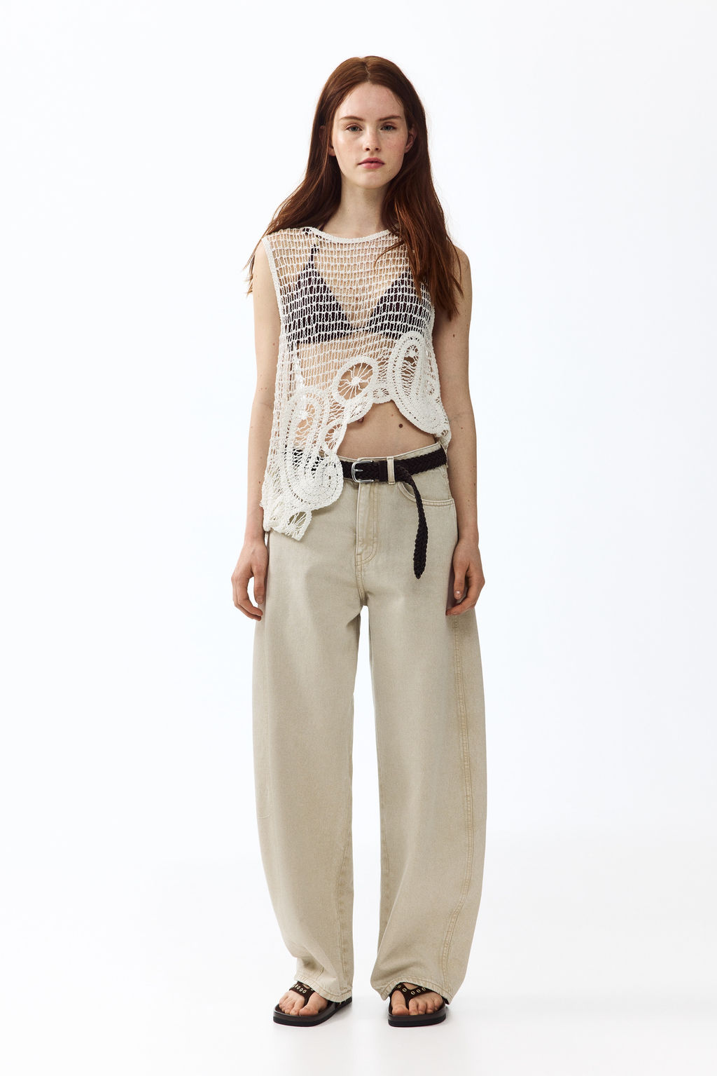 Barrel High Waist Jeans - H&m фото 6