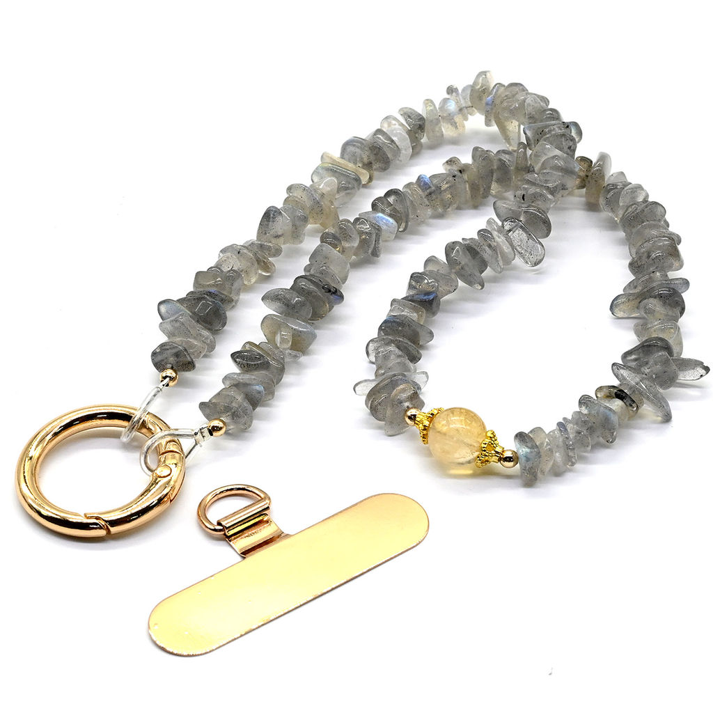 Брелок на чехол телефона с крошкой лабрадора, 37см