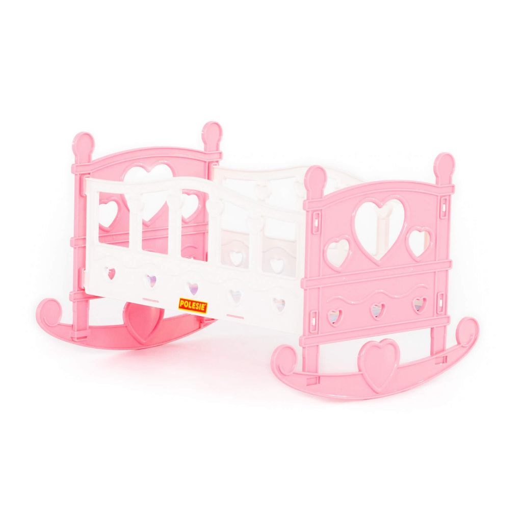 Кроватка-качалка сборная для кукол №2 (7 элементов) (в пакете) - Полесье фото 6