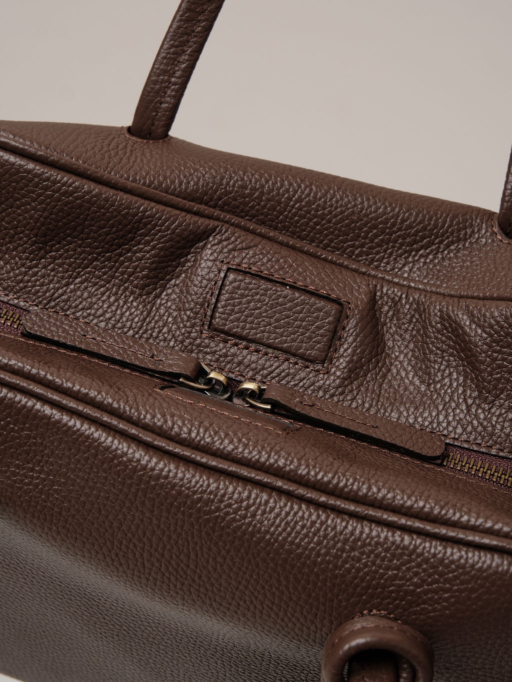 Кожаная сумка Petal DBR 31338 коричневый торф  фото 8