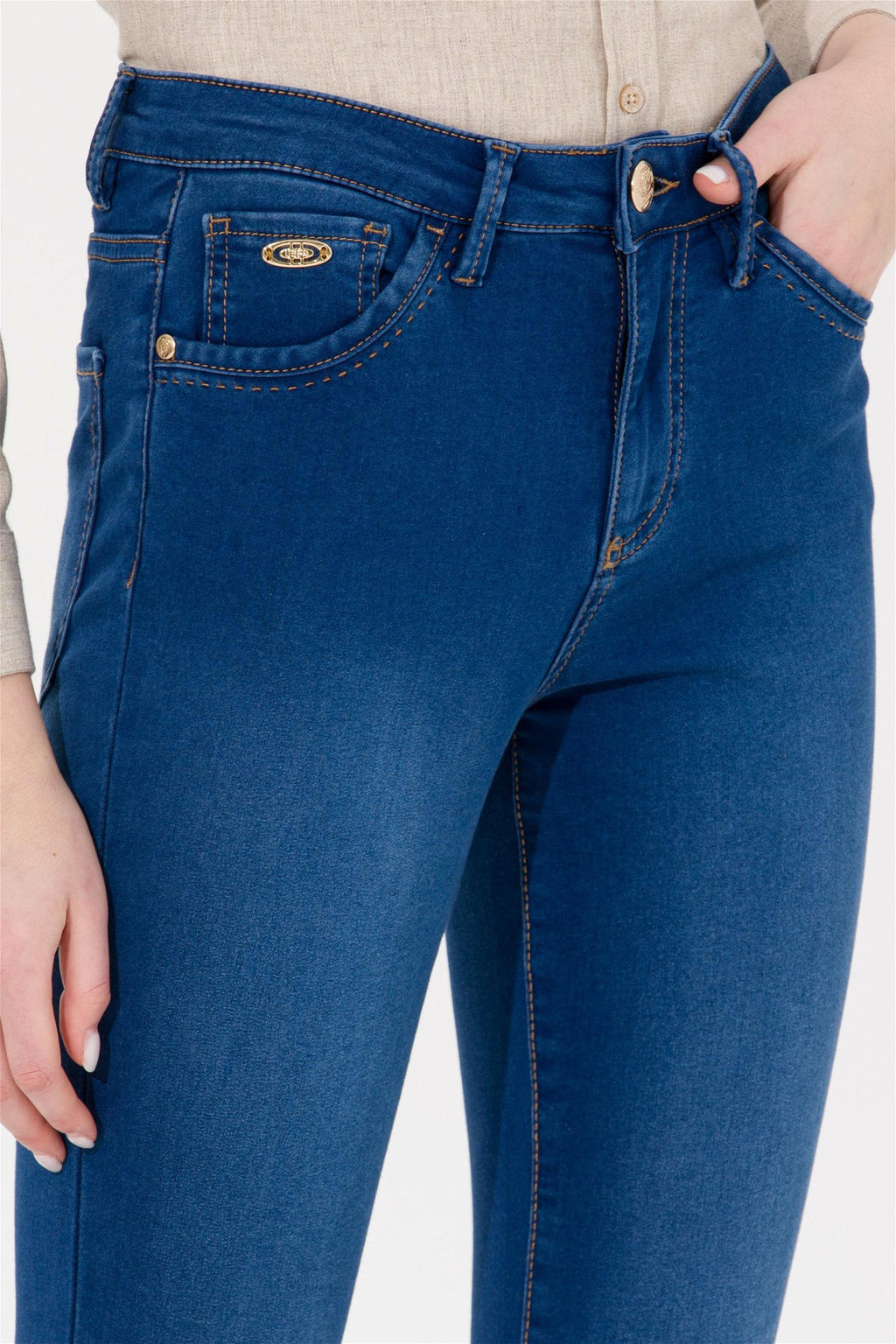 U. S. Polo Assn Женские синие джинсовые брюки - U.s. polo assn фото 13