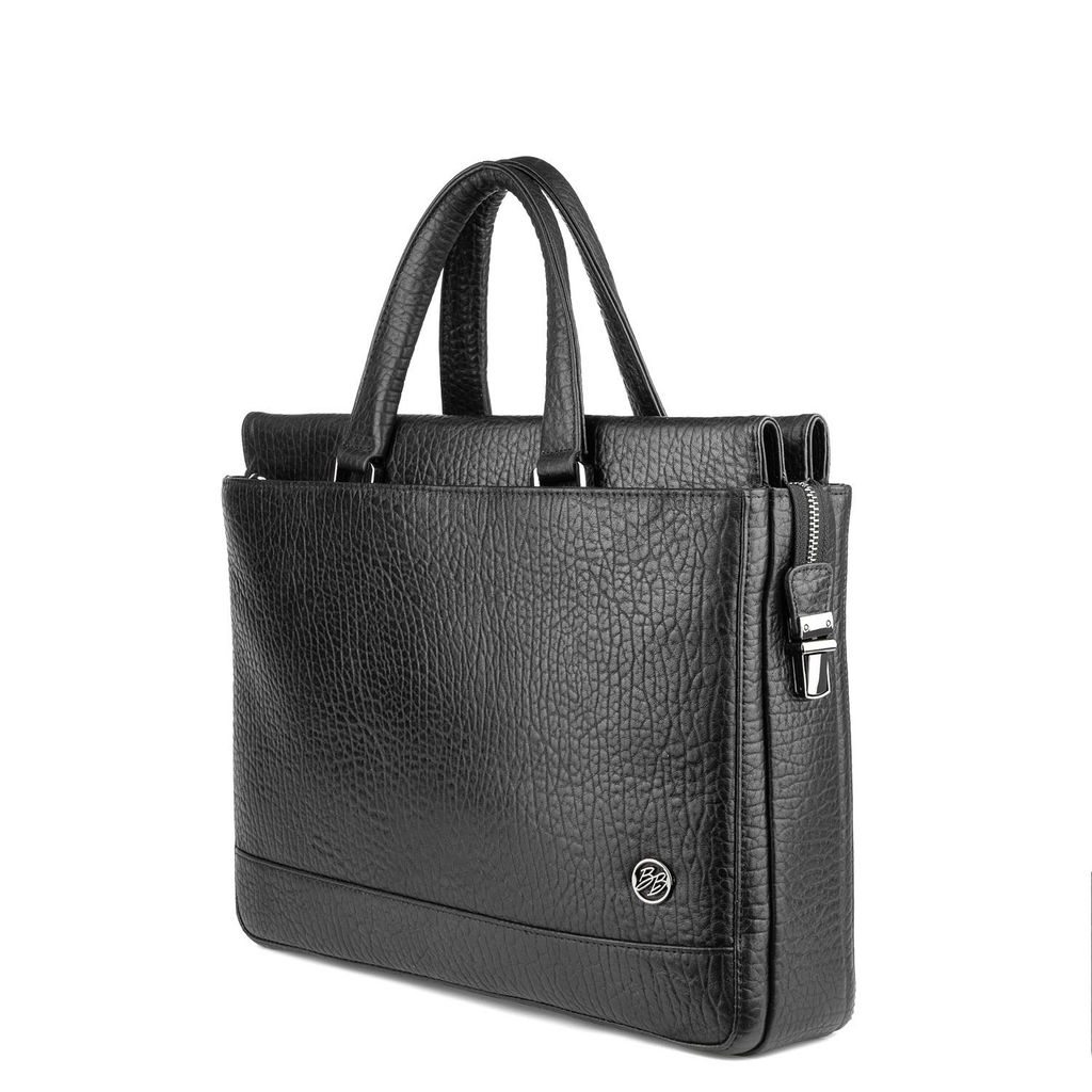 Мужская кожаная сумка Деловая - Barcelo biagi фото 2