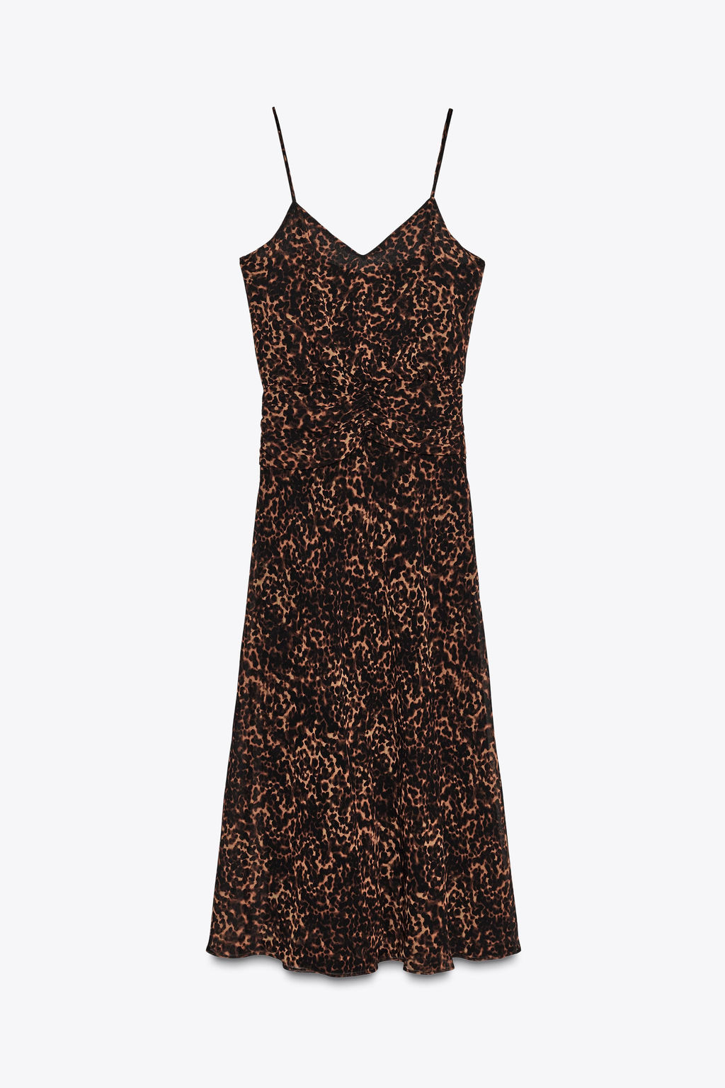 ANIMAL PRINT MIDI DRESS - Zara фото 16
