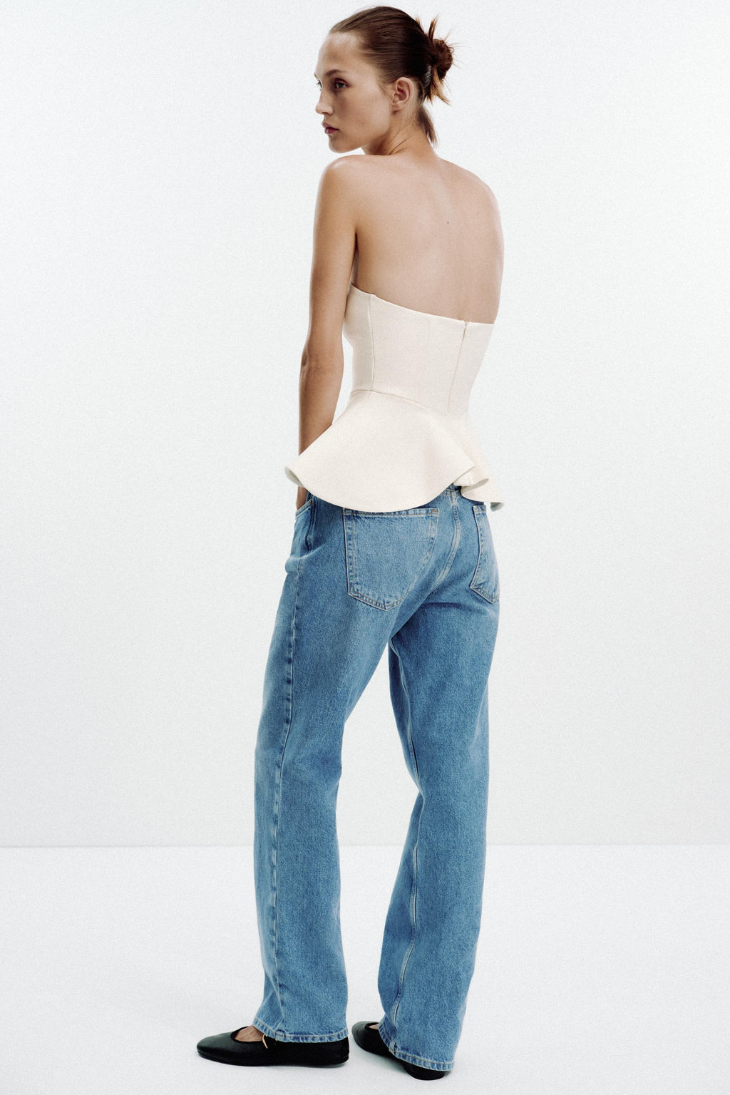 INTERLOCK BANDEAU TOP - Zara фото 7