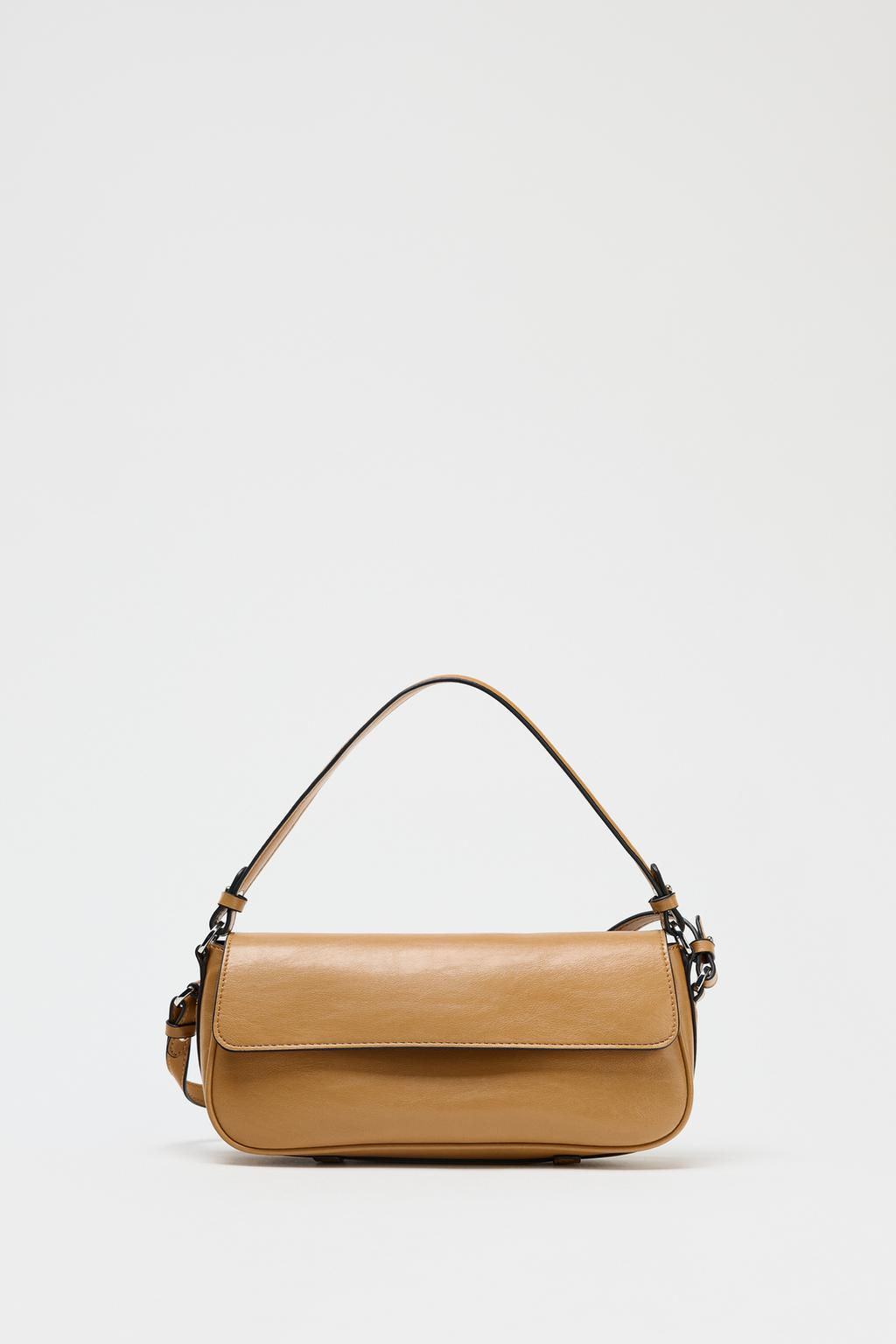 DOUBLE-HANDLE CROSSBODY BAG - Zara фото 4