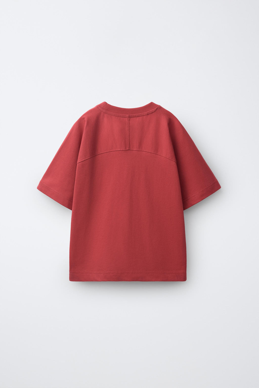 CONJUNTO CAMISETA Y BERMUDA / Rojo medio - Zara фото 3