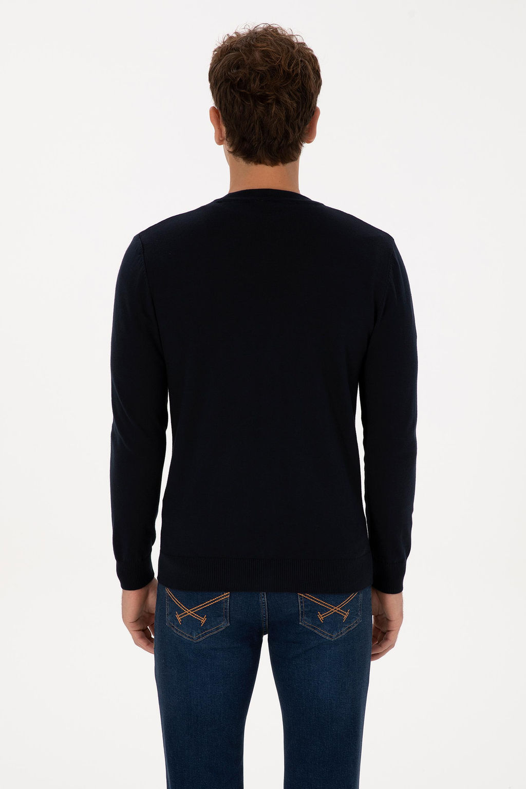 Erkek Lacivert Basic Triko H_rka - U.s. polo assn фото 12