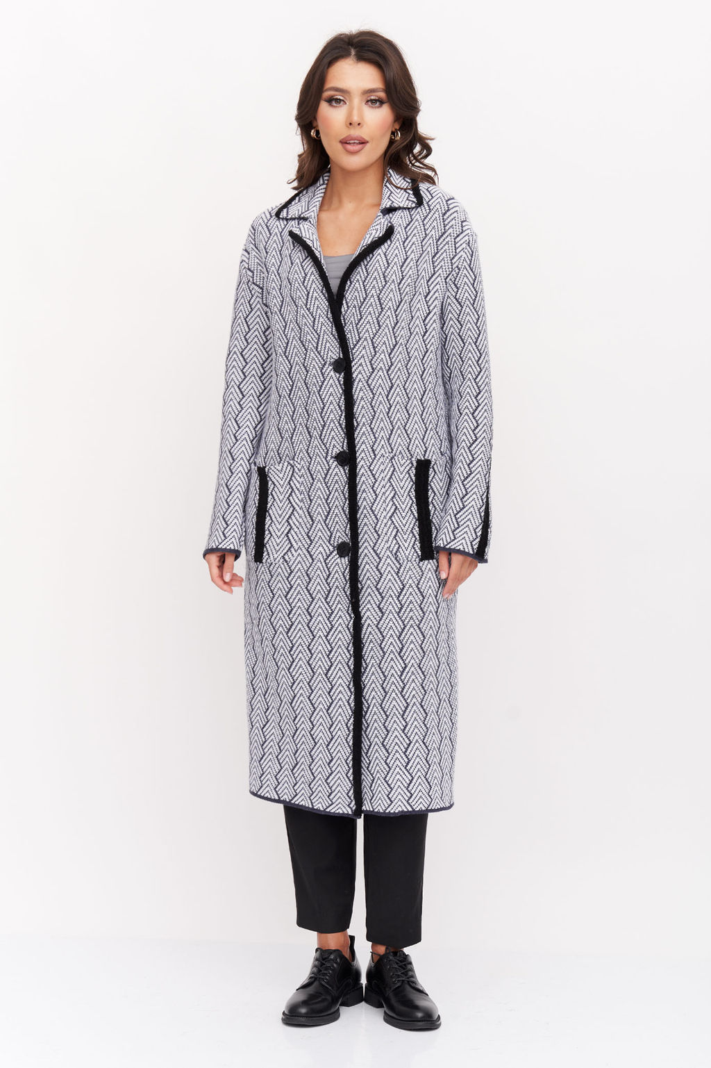 Кардиган Д 3275/джинс (2235) - Текстильная мануфактура фото 4