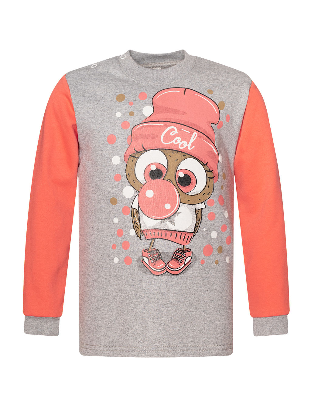 Костюм детский салатовыймеланж панда в наушниках - Утенок фото 8