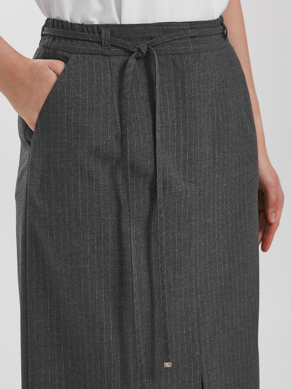 Юбка в полоску