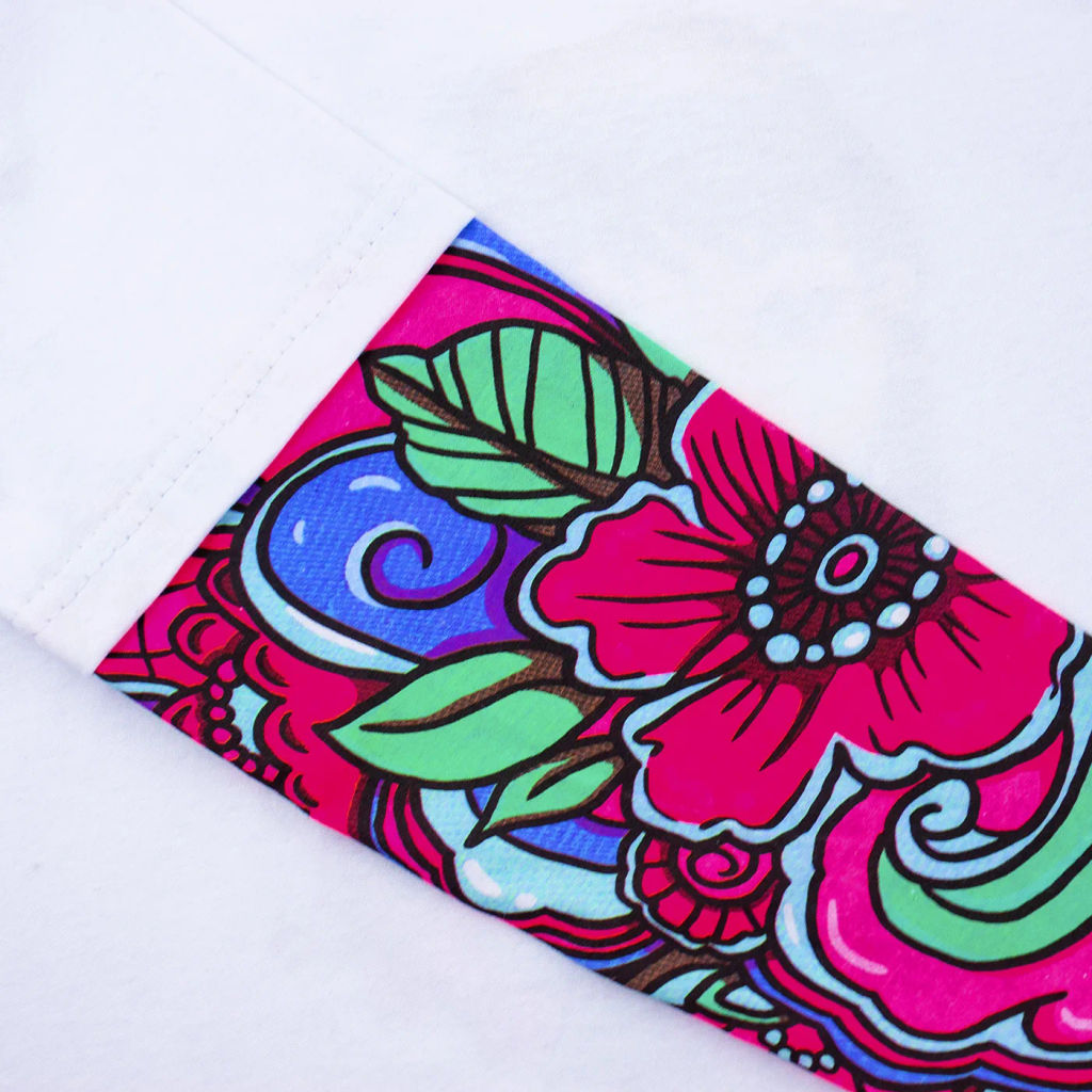 Джемпер с тату кулирка 1539100201 - Youlala фото 4