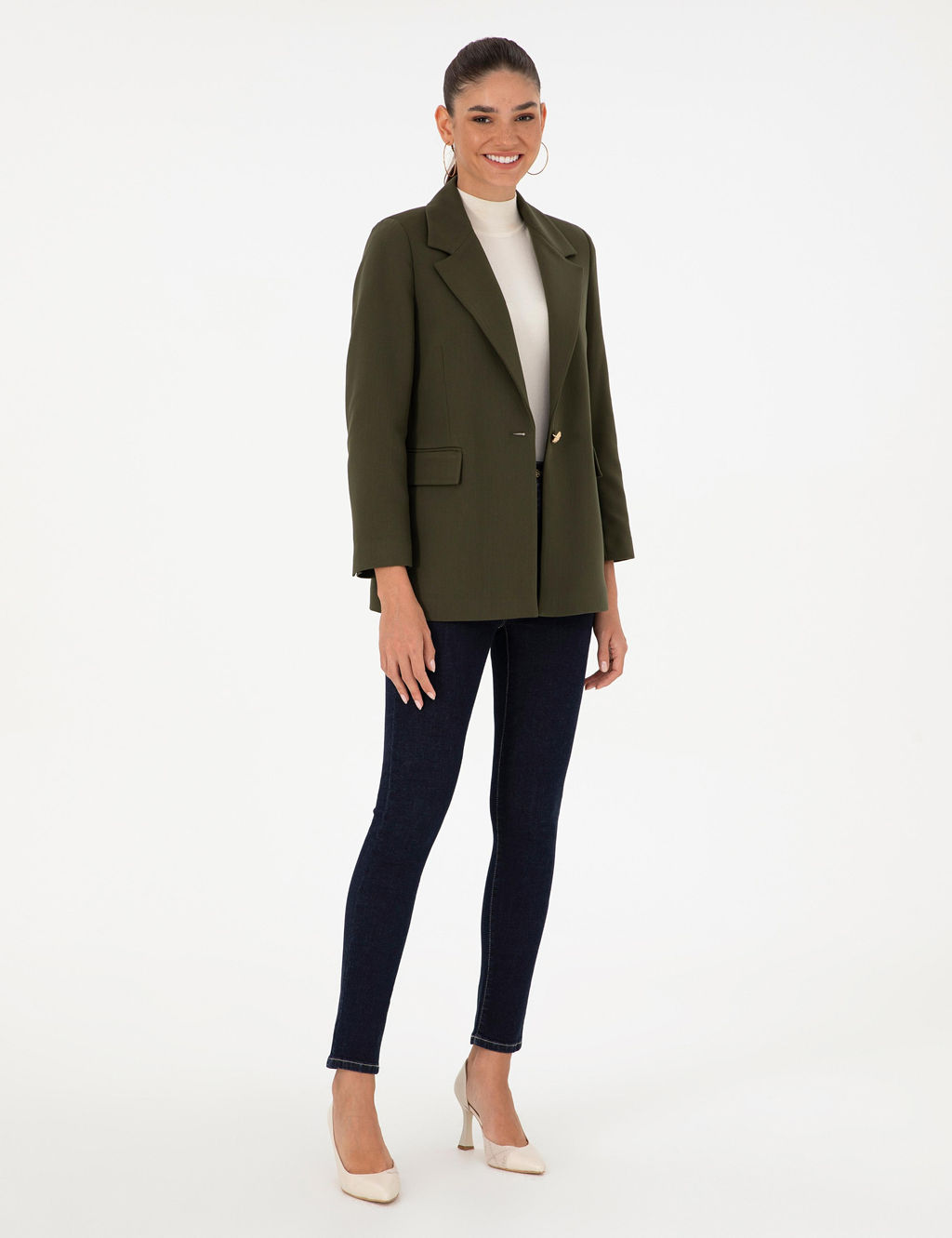 Haki Comfort Fit Ceket - Pierre cardin фото 4