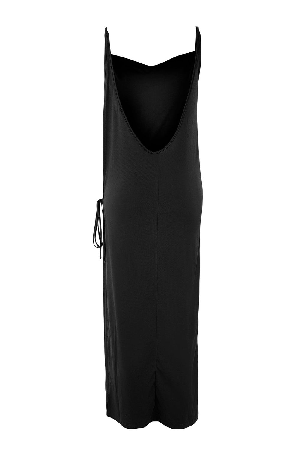 Siyah Orme Y?rtmacl? Maxi Plaj Elbise TBESS25EL00115 - Trendyolmilla фото 7