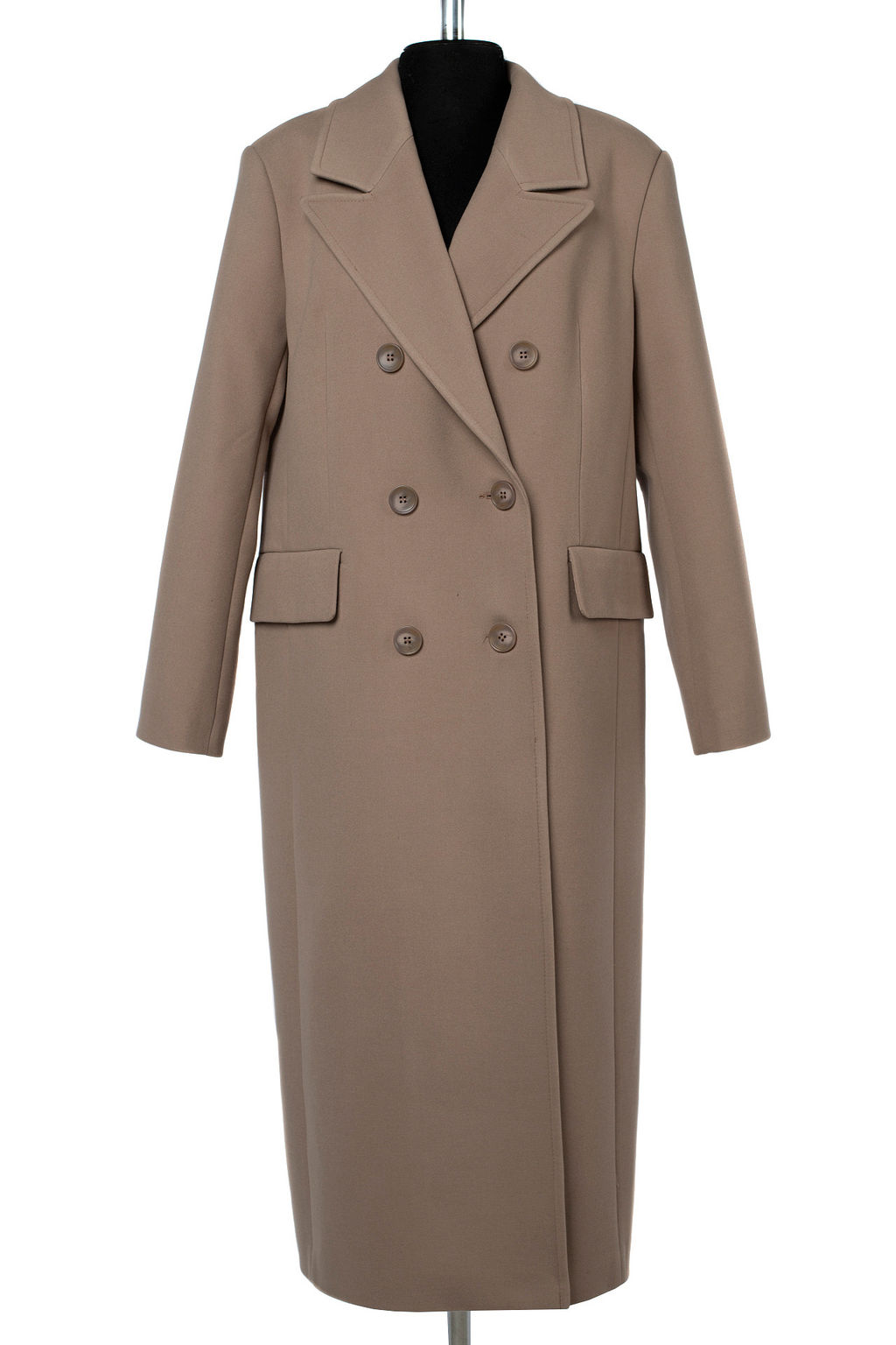 Пальто женское демисезонное (пояс) - El podio фото 3